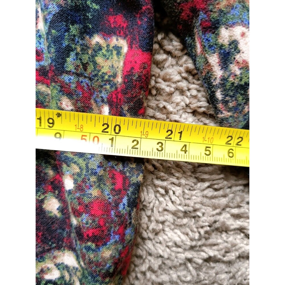 Christopher And Banks Jacket Women's Size Large Alternative Abstract Snap Button - Picture 7 of 8